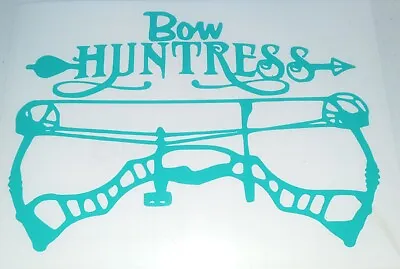 $8.95 • Buy Bow Huntress Sticker Decal Archery Big Game For Hoyt Mathews PSE Bear Bowtech
