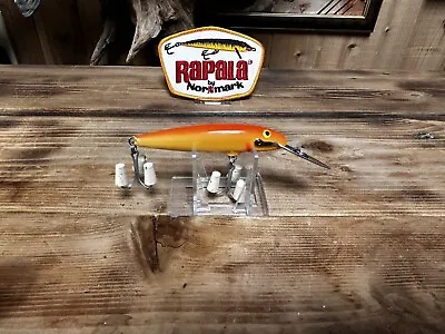 Vintage Rapala Magnum CDM-10 Color GFR 3-3/4  Musky Shark 🦈 Fishing Lure • $14.99