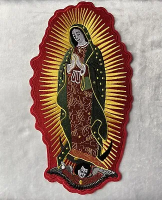 Our Lady Of Guadalupe Embroidered Iron-on  Patch La Virgen De Guadalupe Parche • $29.99