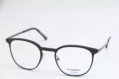 New Morel Oga 10196o Nv08 Black Olive Authentic Eyeglasses 50-22 • $123.71