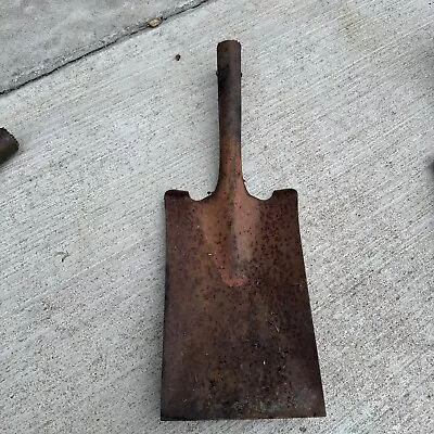 Vintage Shovel Spade Head Rustic Weathered Square Craft Tool No Handle • $20