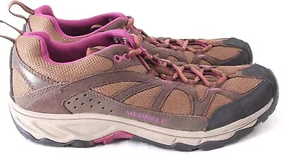 Merrell J55690 Calia Brown Driving Hiking Trail Sneakers Shoes Women's US 9.5 • $24.96
