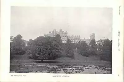 1896 Horse Race Lambton Castle Newmarket First July Meeting • £10