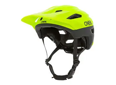 O'Neal Trailfinder MTB Helmet - Split Neon Yellow • $41.99
