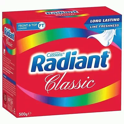 Radiant Classic Laundry 500g Powder • $8.10