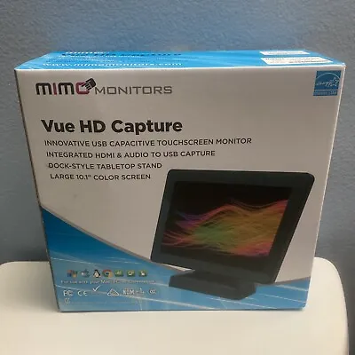 Mimo Vue Capture 10.1  IPS 1280x800 HDMI 60 FPS UM-1080CP-B Touchscreen Monitor • $45.99
