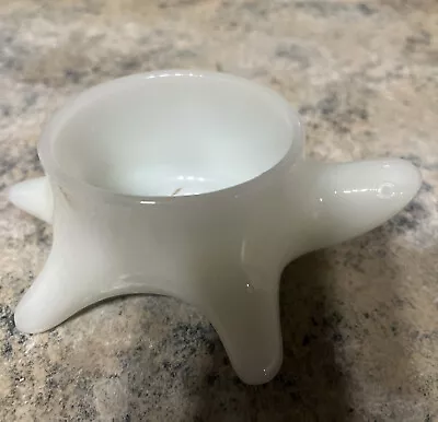 Vtg 1972 Avon Milk Glass Turtle White Small Trinket Ring Jar No Lid • $5.99