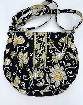 NEW Vera Bradley SADDLE UP Crossbody YELLOW BIRD Shoulder Bag Purse Hipster EC • $24.99