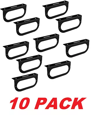 Optronics Black 6  Oval Brake Light Mounting Brackets For Truck RVs (10 Pack) • $46.98