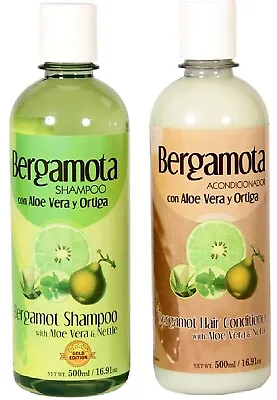 Bergamot Shampoo And Conditioner 500ml Shampoo Y Acondicionador De Bergamota  • $21.98