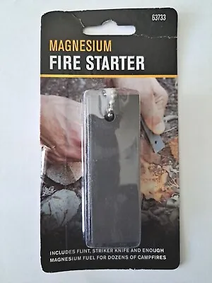 Magnesium Block Flint Fire Starter Emergency Survival Camping • $6.50