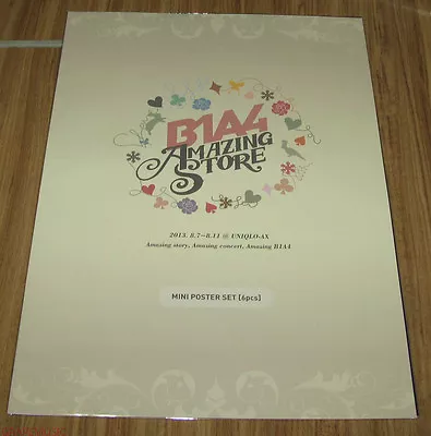 B1a4 2013 Limited Show Amazing Store Official Goods 6 Mini Poster Set New • $5.99