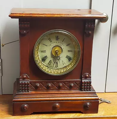 Antique Fattorrini And Sons Alarm Clock • £78
