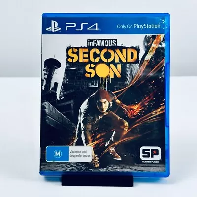 Infamous Second Son (Sony PS4 Game) Playstation 4 Action Adventure Free Postage • $13.95