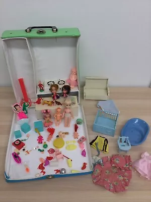 Vintage Huge Lot Of Mini Dolls And Accessories Liddle Kiddle & Others C5 • $7