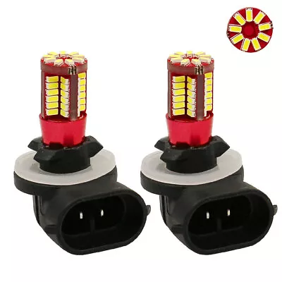 2x 881 LED 12V Bright White Car Fog Light Bulbs Golf Cart 862/886/889/894/896 • $9.95