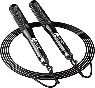 High Speed Jump Rope With Double Ball Bearing Adjustable Tangle-Free Jumping Ro • $30.88