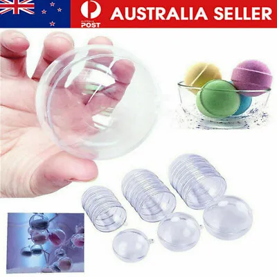 30pcs Christmas Clear Ball Baubles Christmas DIY Craft Hanging Pendant For Home • $17.29