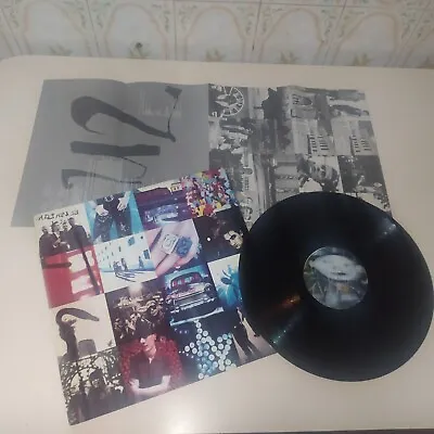 U2 - Achtung Baby + Inner Sleeve Vinyl Lp Venezuela Sonografica 1991 Mega Rare! • $85.99