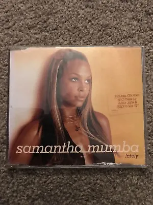 Samantha Mumba Lately Cd Single • £1.50