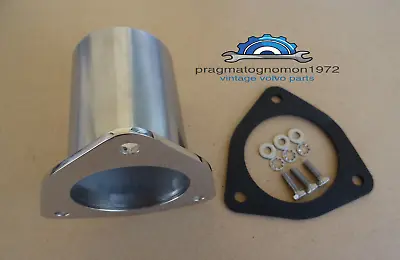 Volvo Amazon P1800 Instal.set For After Market Coil 3hole Stainless Steel Mirror • $35.99
