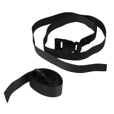 £5.39 • Buy Pack Of 2 Golf Trolley Webbing Straps With Quick Release Buckle, Adjustable Tie