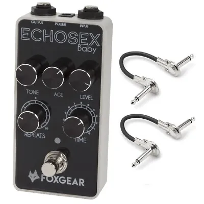 New Foxgear Echosex Baby Vintage Drum Echo Machine Guitar Effects Pedal • $149