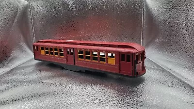 MTH RailKing O Scale Subway Mta (Red) LO-V Subway Shell And Chadsis Only • $74.99