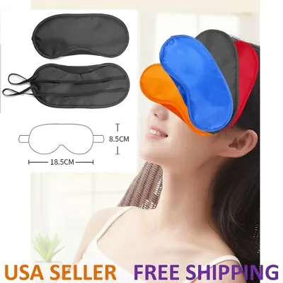 $2.09 • Buy  Eye Mask Beauty Sleep Satin Light Blocker Sensual Blindfold Day Night Relaxing