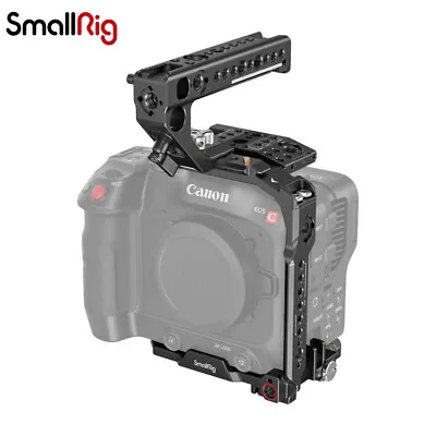 SmallRig C70 Camera Cage Handheld Kit W/ Handle Side Plate For Canon EOS C70 • £189.90