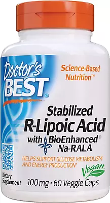 Stabilized R-Lipoic Acid With Bioenhanced Na-Rala Helps Support Glucose Metabol • $35.17