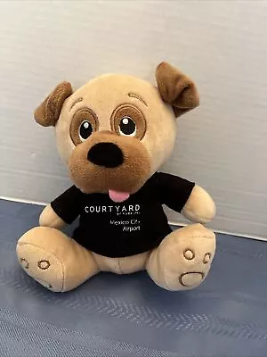 Courtyard By Marriot Mexico City Airport Advertisement Plush Dog Mascot Toy • $12.80