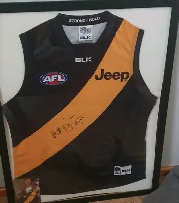 $400 • Buy Signed Richo Football Guernsey With Photo Of Richo Holding The Signed No Frame..