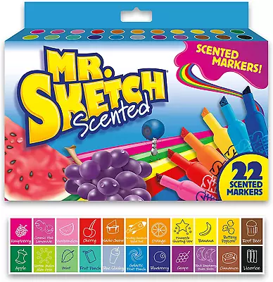 Mr. Sketch Chiseled Tip Marker 2054594 22 Assorted Scented MarkersÂ  • $19.99