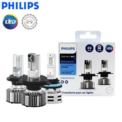 Philips Ultinon Essential G2 LED H1 H4 H7 H11 HB3 HB4 H1R2 6500K Car Headlight • $40.99