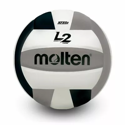 Molten L2 Volleyball Black/Silver - ETA Summer 2024 • $64.99