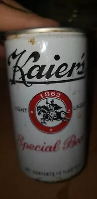 KAIERS STRAIGHT STEEL PULL TAB BEER CAN Philadelphia PA. • $2.49