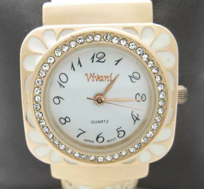 Women's Vivani Quartz  Water Resistant Analog 31mm Dial Bracelet Watch (C997) • $11.96