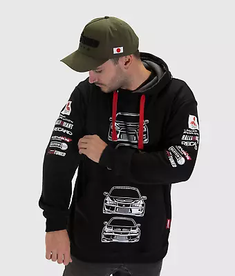 Mitsubishi Evolution 4G63 4B11 Ralliart JDM Tuner Car Mens Hoodie Pullover Jacke • $98