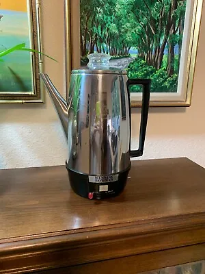 Vintage Manning Bowman Electric Coffee Percolator • $39.99