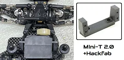  Mini Size  Servo Mount For Mini-T 2.0 Hackfab Oval Chassis (Fits Futaba S9650) • $7.95