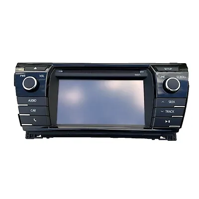$259.99 • Buy 2014-2016 Toyota Corolla Radio Stereo Cd Player Touch-screen 86140-02050 100149
