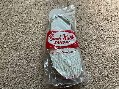 Vintage Beach Walk Sandal White In Bag New Ladies Small • $19.99