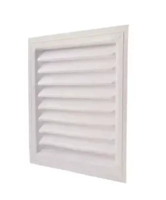 Louver Vent Wall Gable Mount For Attic Intake Or Exhaust 12 X12  Plastic Static • $14.98