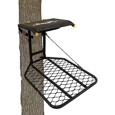 Muddy The Boss Wide Stance Hang On 1 Person Deer Hunting Tree Stand Platform • $87.69