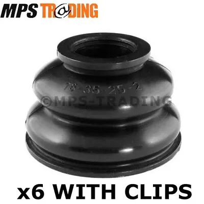 Series 2 2a 3 Polyurethane Track Rod Ball Joint Boots With Clips 6x DA3493/4 • $48.03