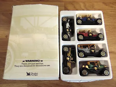 Readers Digest Vintage Car Miniature Set Of 6 • £8