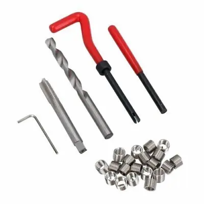 M8 X 1.25 Thread Repair Tool Kit Helicoil Wire Inserts 25pcs • £9.80