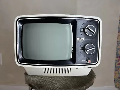 Vintage Portable RCA Solid State TV|With 12v Cord|untested| Mid Century Model| • $200