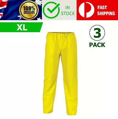 XL  3 PACK Waterproof Mens Womens Outdoor Adults Jacket Rain Winter Pant Trouser • $25.65